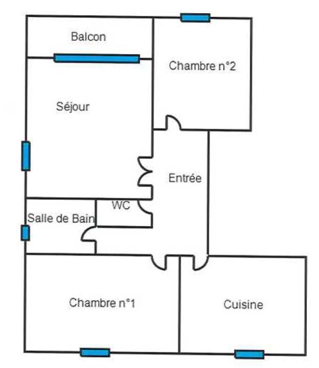 Appartement 3 Pieces Coeur Ville Quiberon Exterior foto
